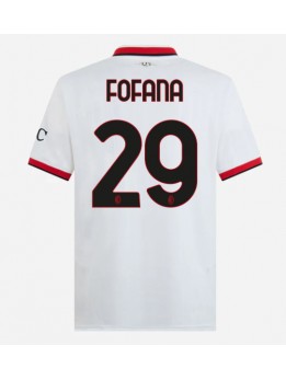 Billige AC Milan Youssouf Fofana #29 Bortedrakt 2024-25 Kortermet